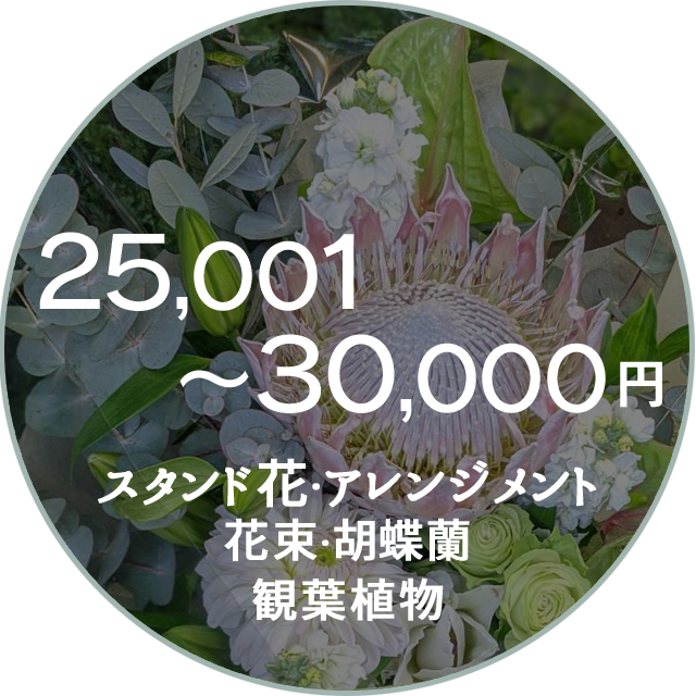 ネイティブフラワーイーダ　25000円～30000円　花束アレンジメント