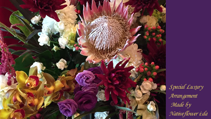 開店祝いスタンド花　東京　二子玉川の花屋ネイティブフラワーイーダ