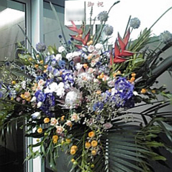 北沢（世田谷区）に贈るお祝いスタンド花 ビッグセローム