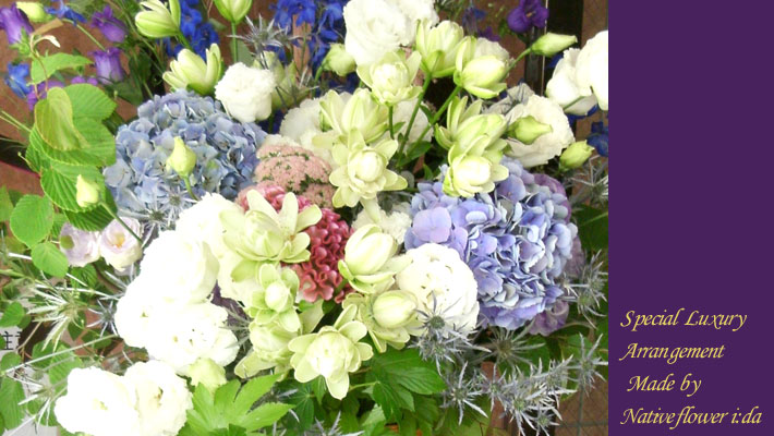 開院祝い　スタンド花　東京　二子玉川の花屋　ネイティブフラワーイーダ